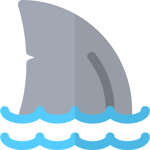 Logo for sharkFin Finance application